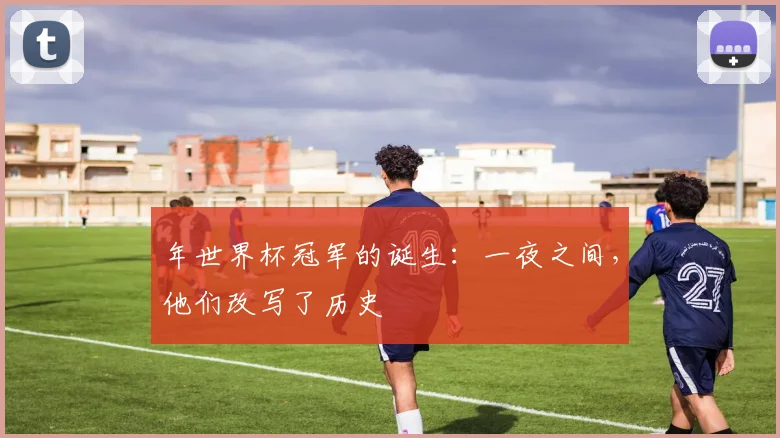 年世界杯冠军的诞生：一夜之间，他们改写了历史